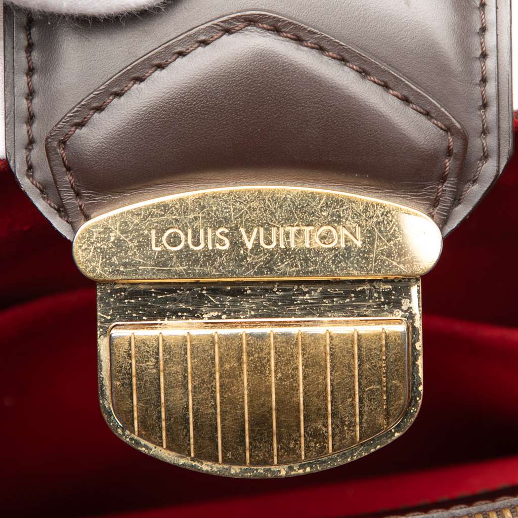 Louis Vuitton Damier Ebene Sistina GM Brown Good condition - Box View
