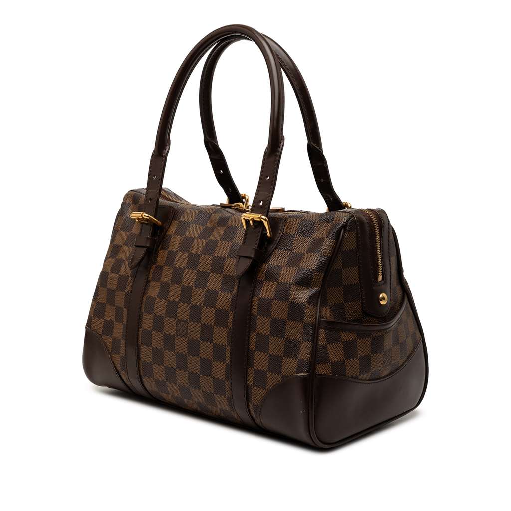 Louis Vuitton Damier Ebene Berkeley Brown Good condition - Back View