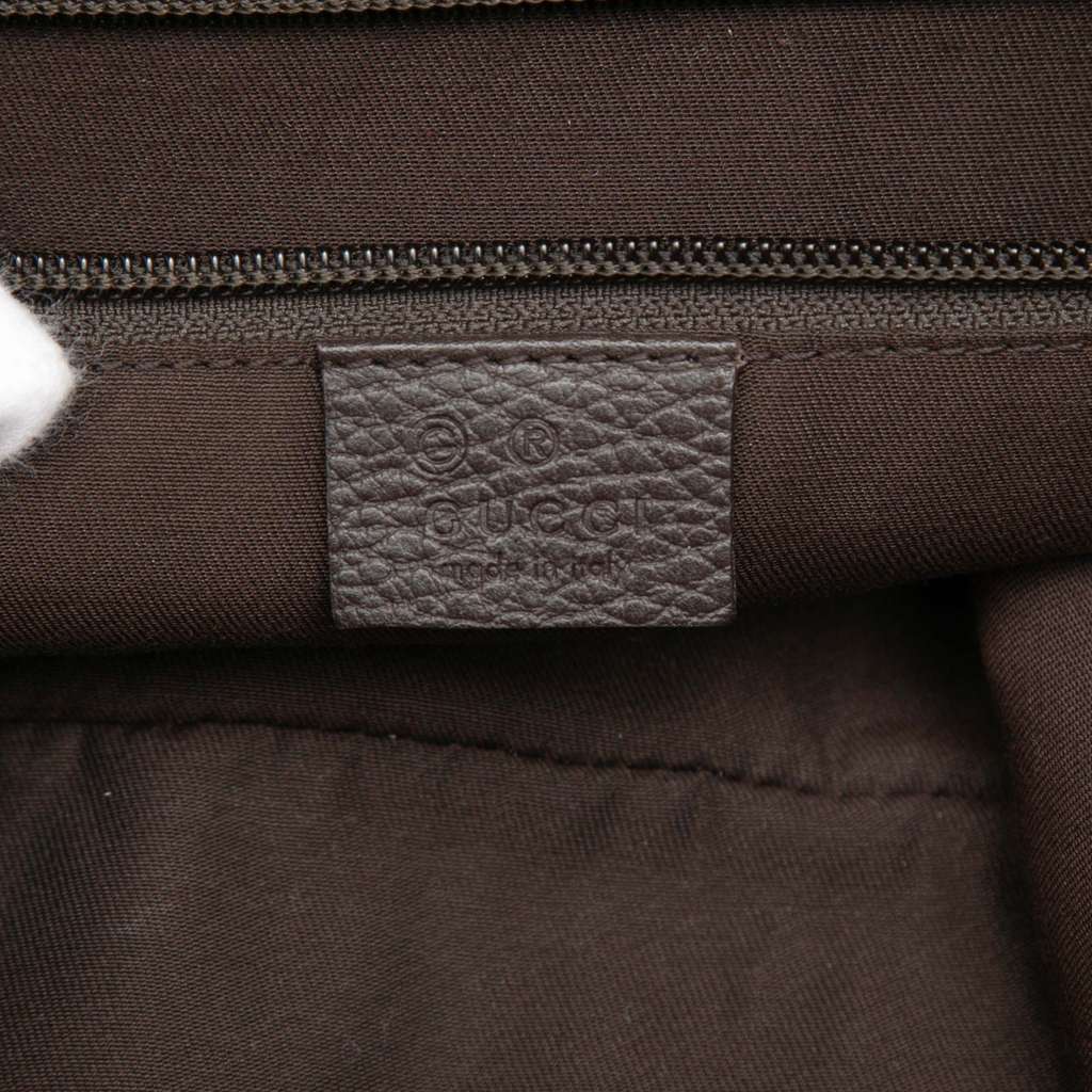 Gucci GG Denim Crossbody Brown Denim Good condition - Box View