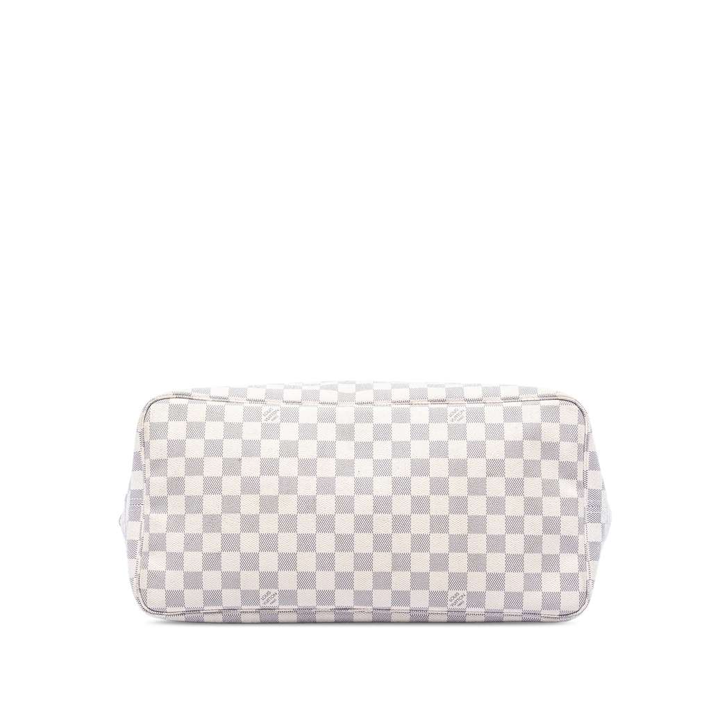 Louis Vuitton Damier Azur Neverfull GM White Good condition - Inside View