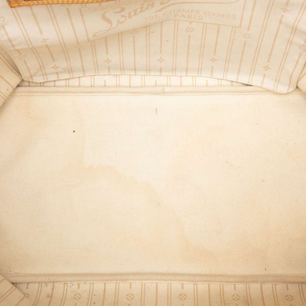 Louis Vuitton Damier Azur Neverfull GM White Good condition - Model View