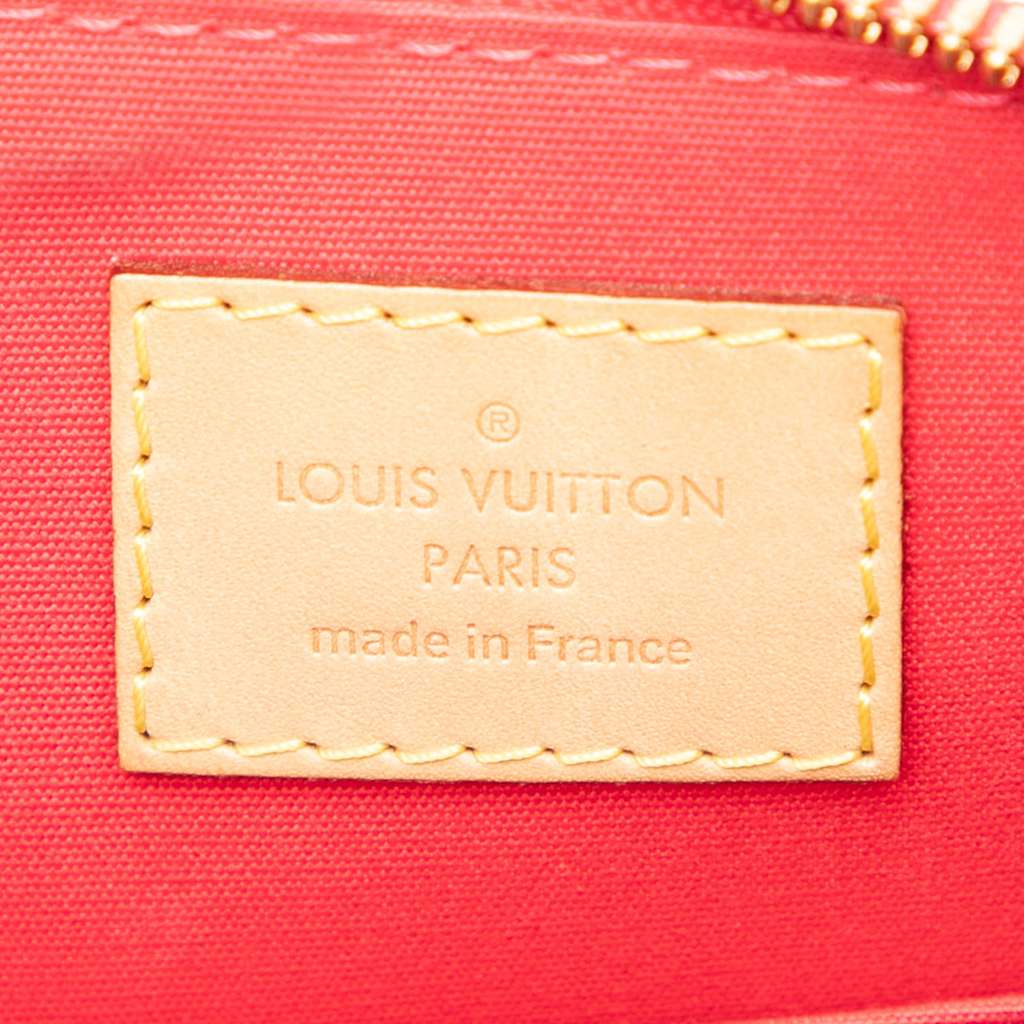 Louis Vuitton Monogram Vernis Alma BB Pink Leather Good condition - Box View