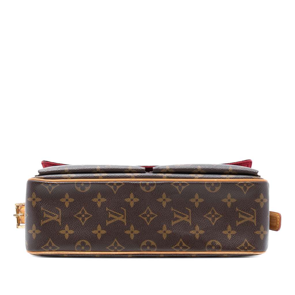 Louis Vuitton Monogram Viva Cite MM Brown Good condition - Inside View