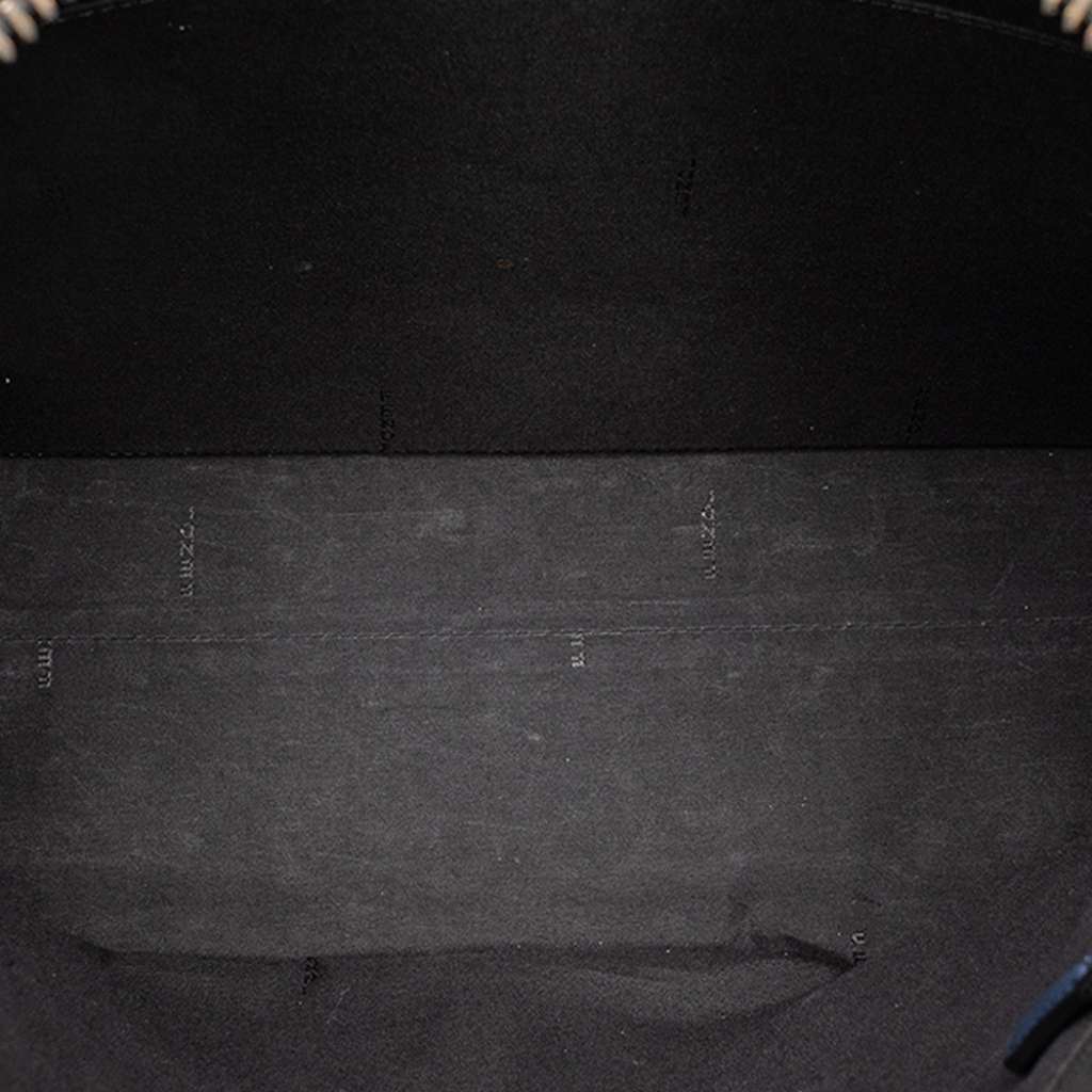 Fendi Leather Lui Urban Briefcase Blue Leather Good condition - Model View