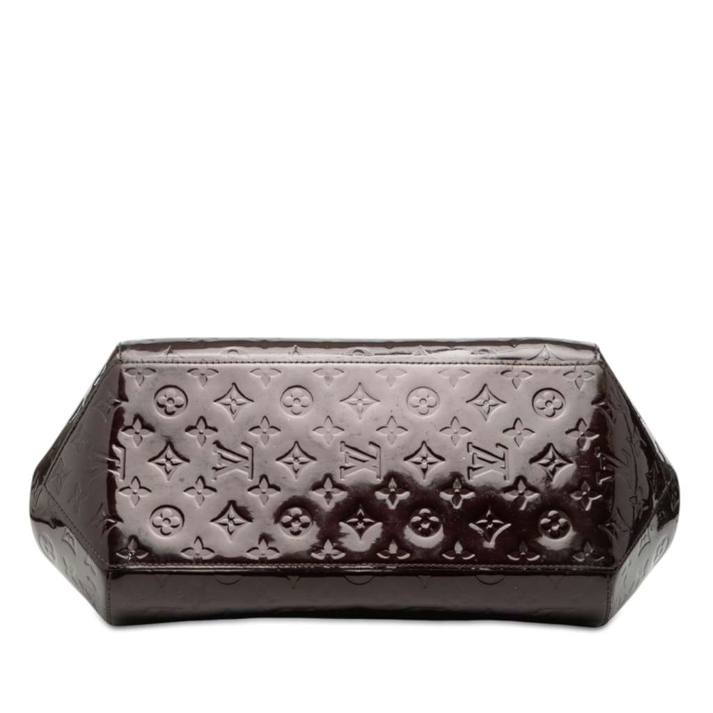 Louis Vuitton Monogram Vernis Sherwood GM Purple Leather Good condition - Inside View