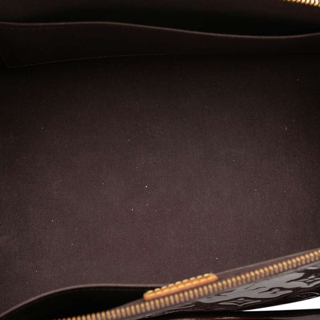 Louis Vuitton Monogram Vernis Sherwood GM Purple Leather Good condition - Model View