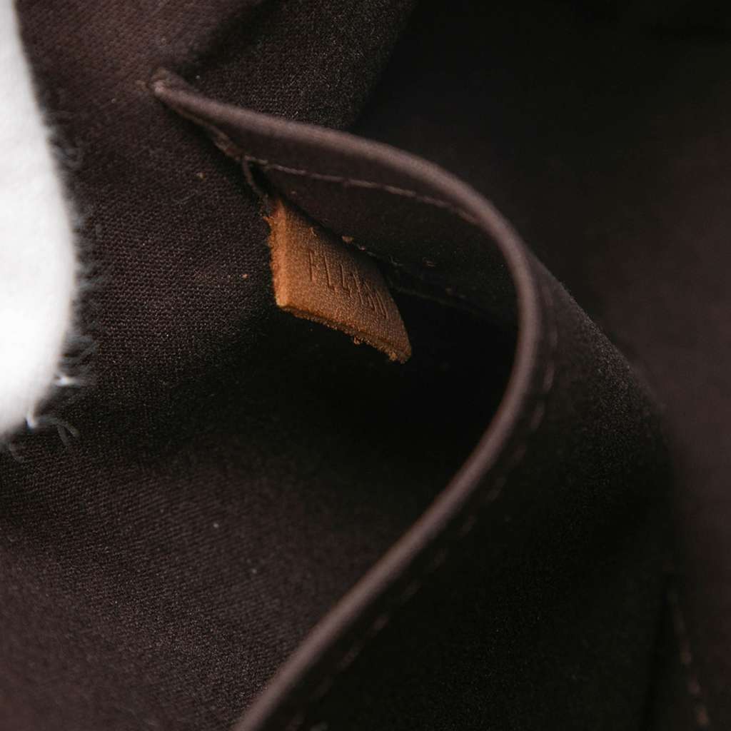 Louis Vuitton Monogram Vernis Sherwood GM Purple Leather Good condition - Box View