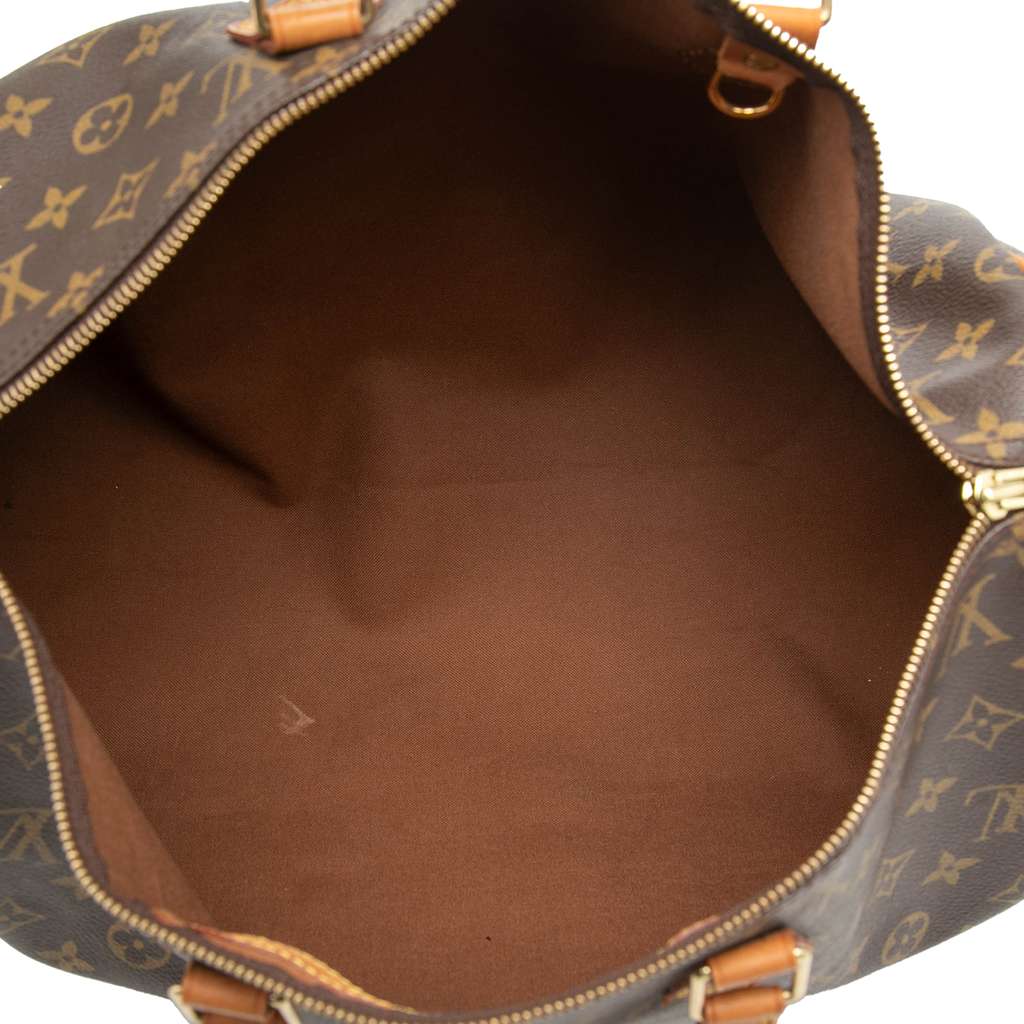 Louis Vuitton Monogram Speedy 40 Brown Fair condition - Model View