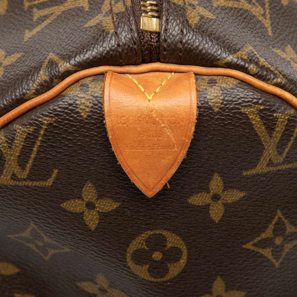 Louis Vuitton Monogram Speedy 40 Brown Fair condition - Box View