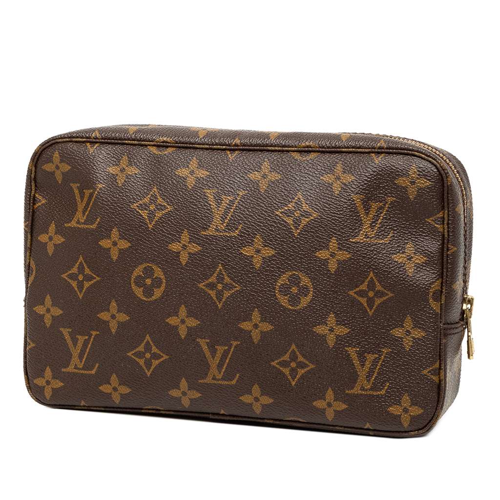 Louis Vuitton Monogram Trousse Toilette 23 Brown Good condition - Back View