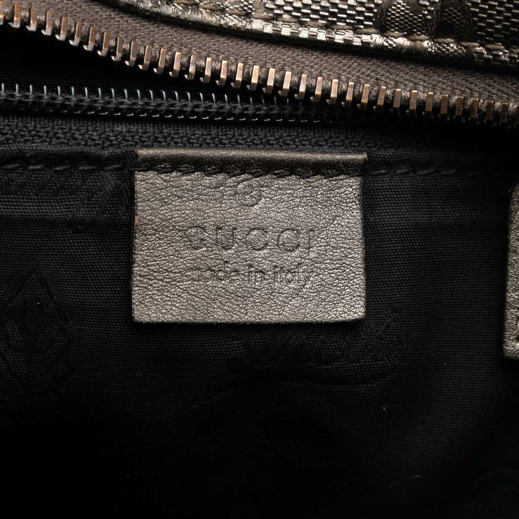 Gucci GG Imprime Tote Brown Canvas Fair condition - Box View