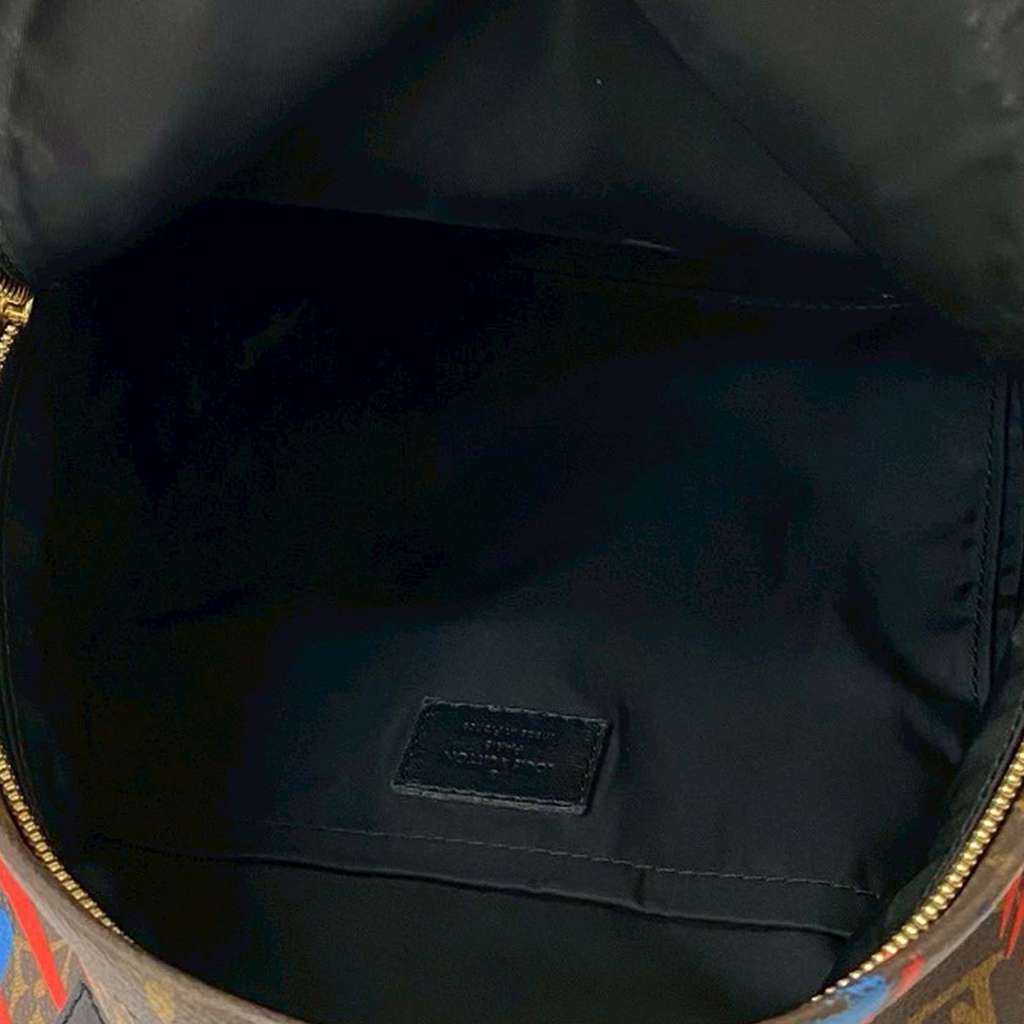 Louis Vuitton Monogram Jungle Dots Palm Springs PM Brown Good condition - Inside View