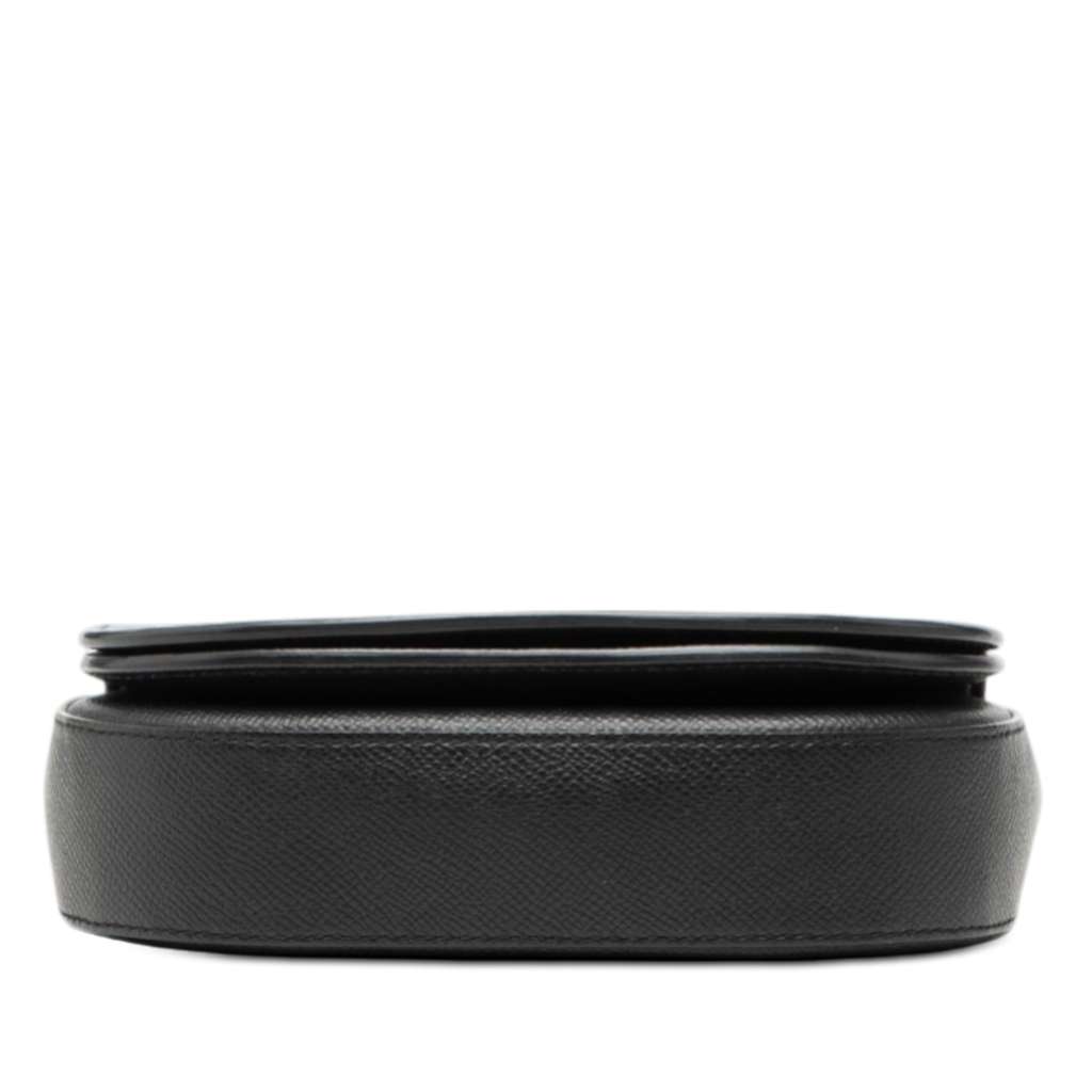 Balenciaga Grained Calfskin Logo Ville Day Crossbody XS Black Leather Good condition - Inside View