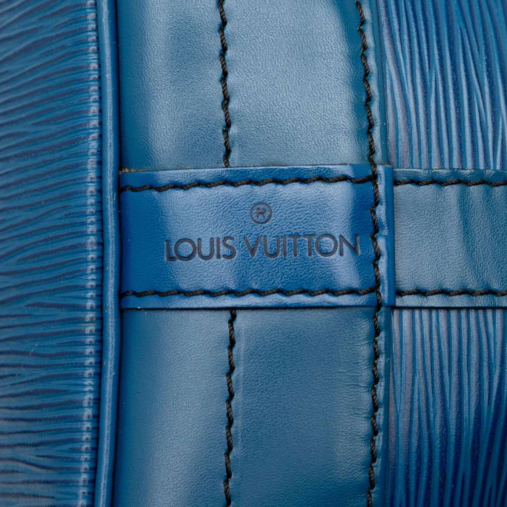Louis Vuitton Epi Noe GM Blue Leather Good condition - Box View