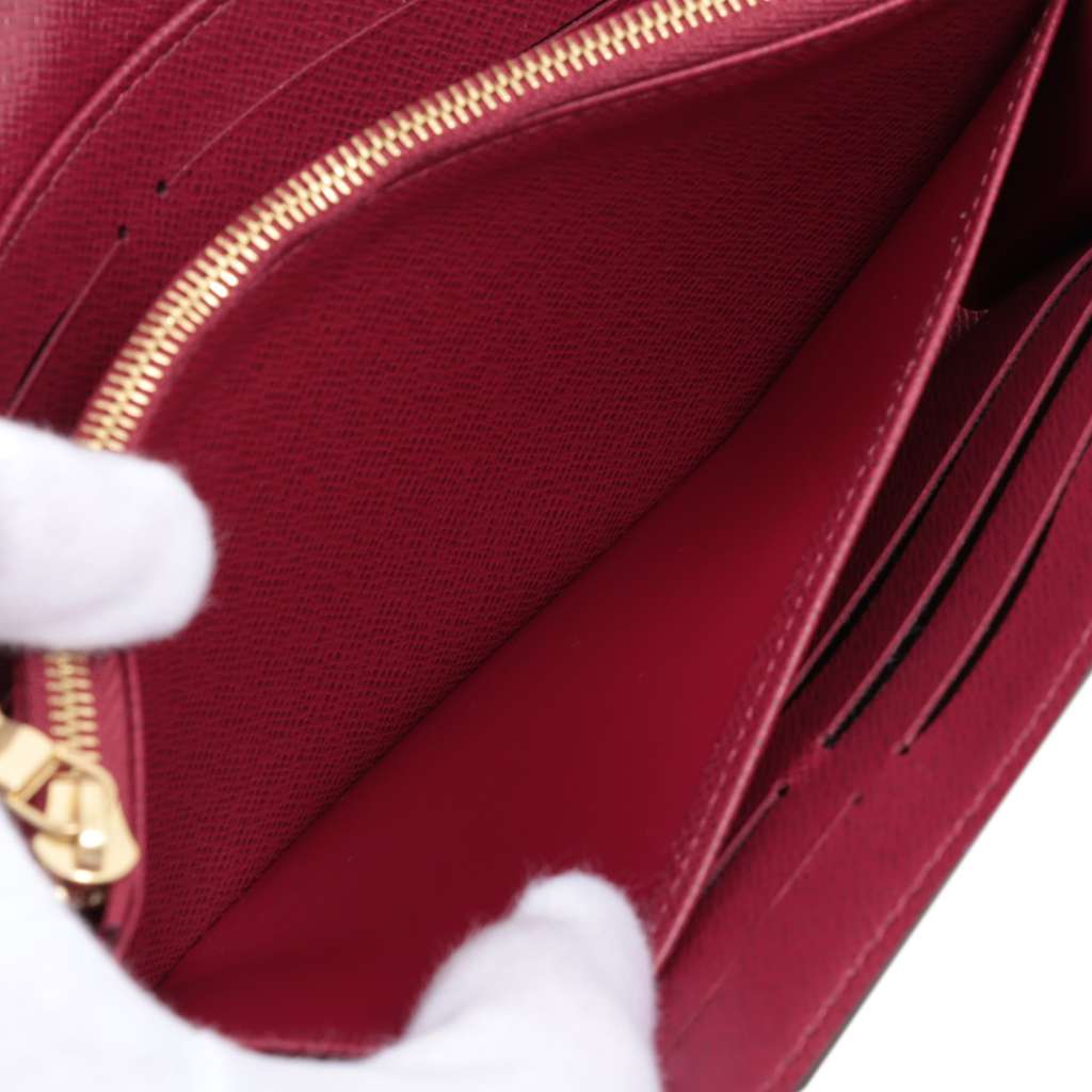 Louis Vuitton Monogram Portefeuille Sarah Wallet Brown Good condition - Model View