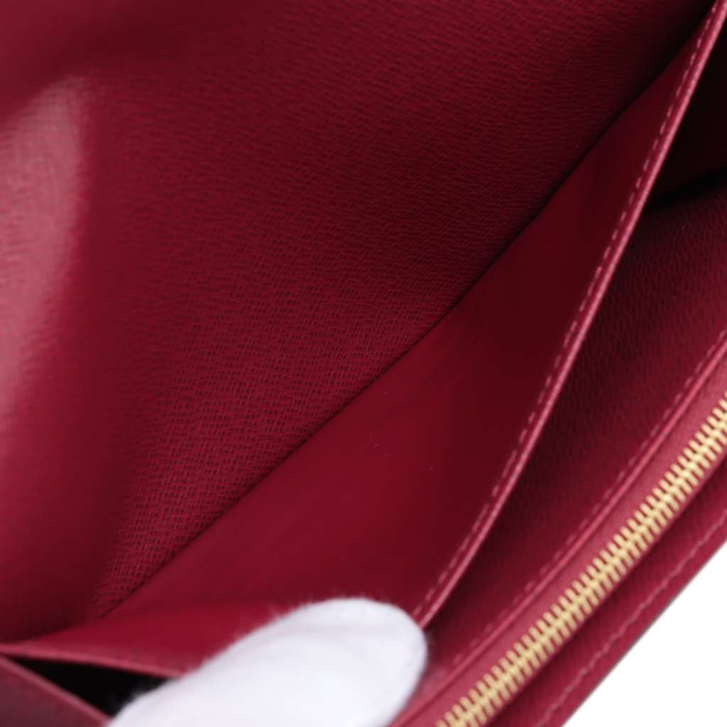 Louis Vuitton Monogram Portefeuille Sarah Wallet Brown Good condition - Box View