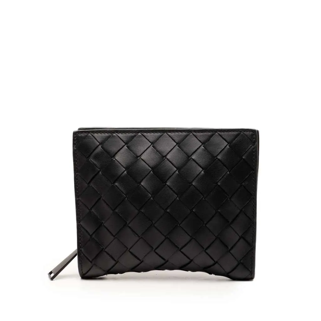 Bottega Veneta Intrecciato Trimmed Nylon Eco Tote Green Very good - Box View