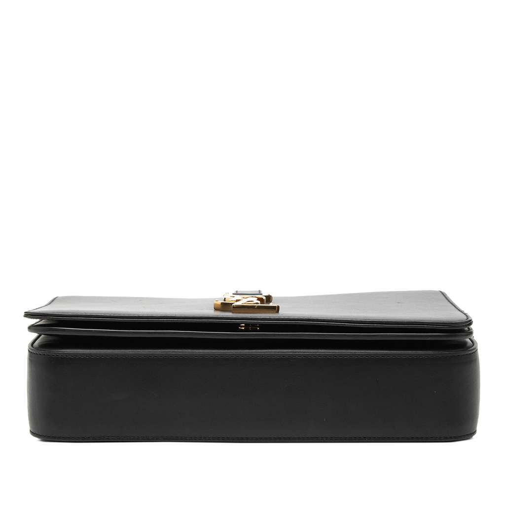 Saint Laurent Medium Leather Monogram Universite Bag Black Leather Good condition - Inside View