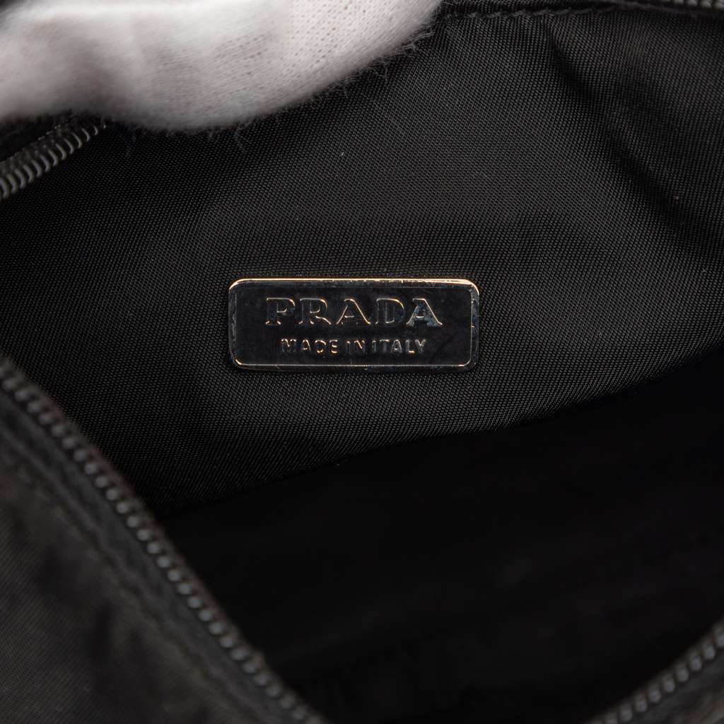 Prada Mini Tessuto Sport Shoulder Bag Black Good condition - Box View