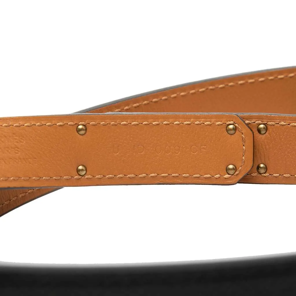 Hermès Epsom Kelly 18 Belt Black Leather Very good - Box View