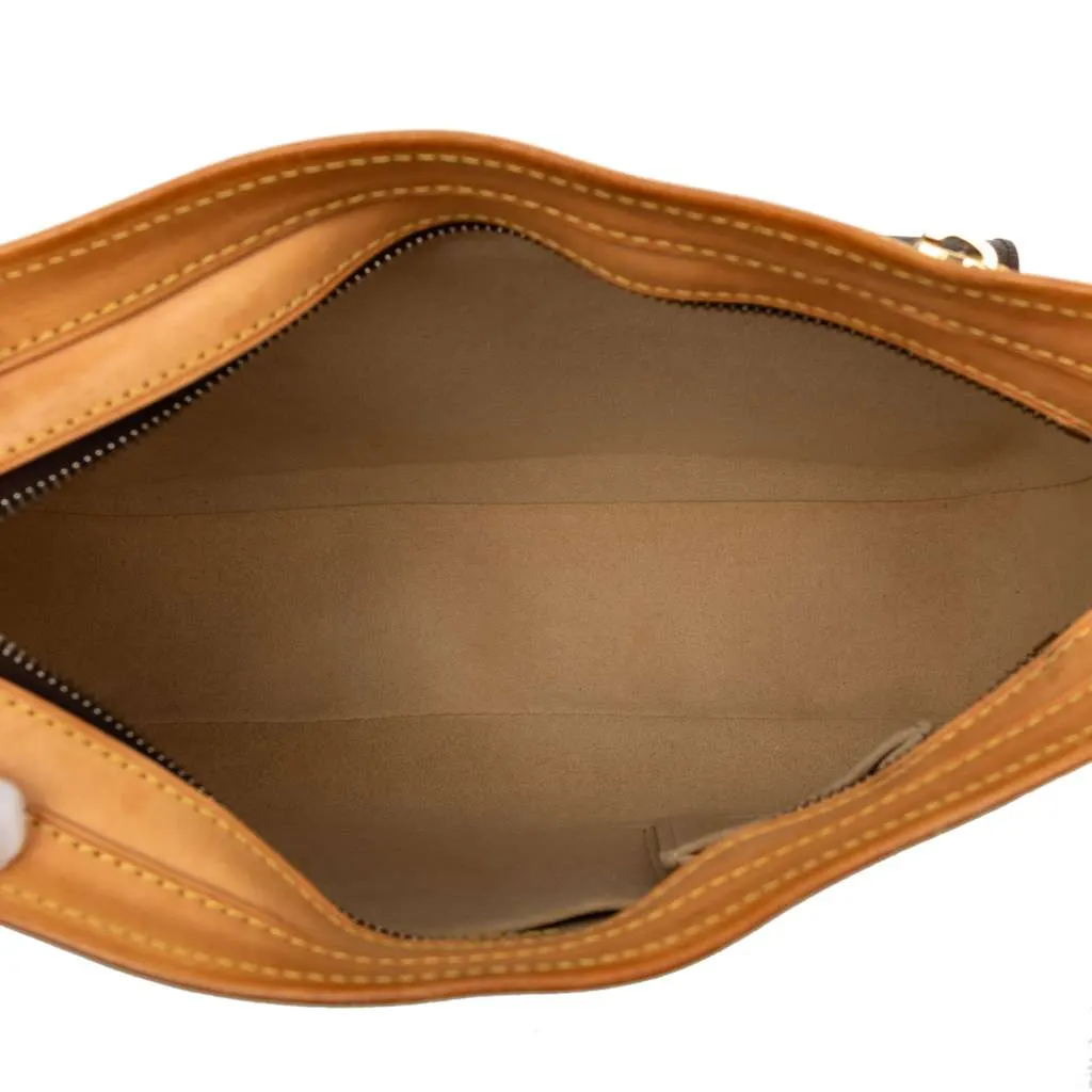 Louis Vuitton Monogram Hudson GM Brown Very good - Model View