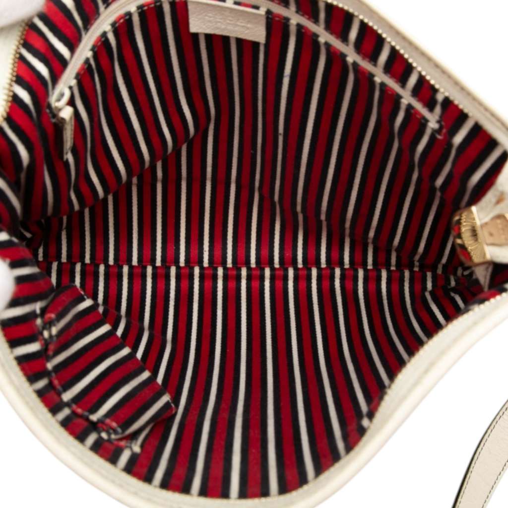 Gucci 85th Anniversary Denim Abbey D Ring Crossbody Blue Denim Good condition - Model View