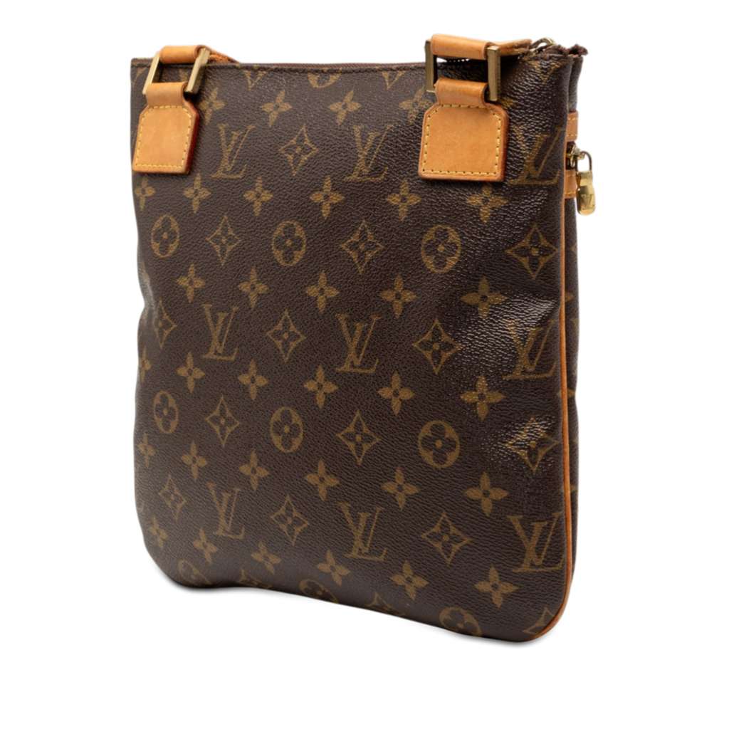 Louis Vuitton Monogram Bosphore Pochette Brown Good condition - Back View