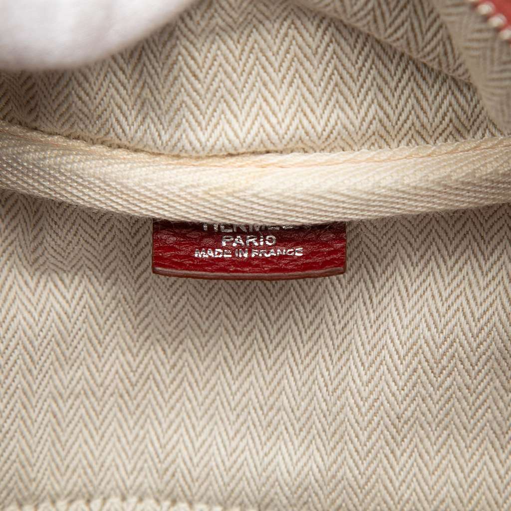 Hermès Clemence Victoria II 43 Red Leather Good condition - Box View