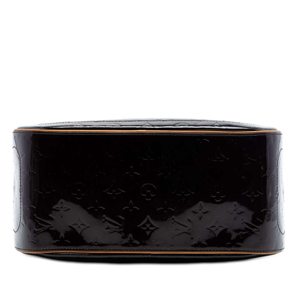 Louis Vuitton Monogram Vernis Summit Drive Purple Leather Good condition - Inside View
