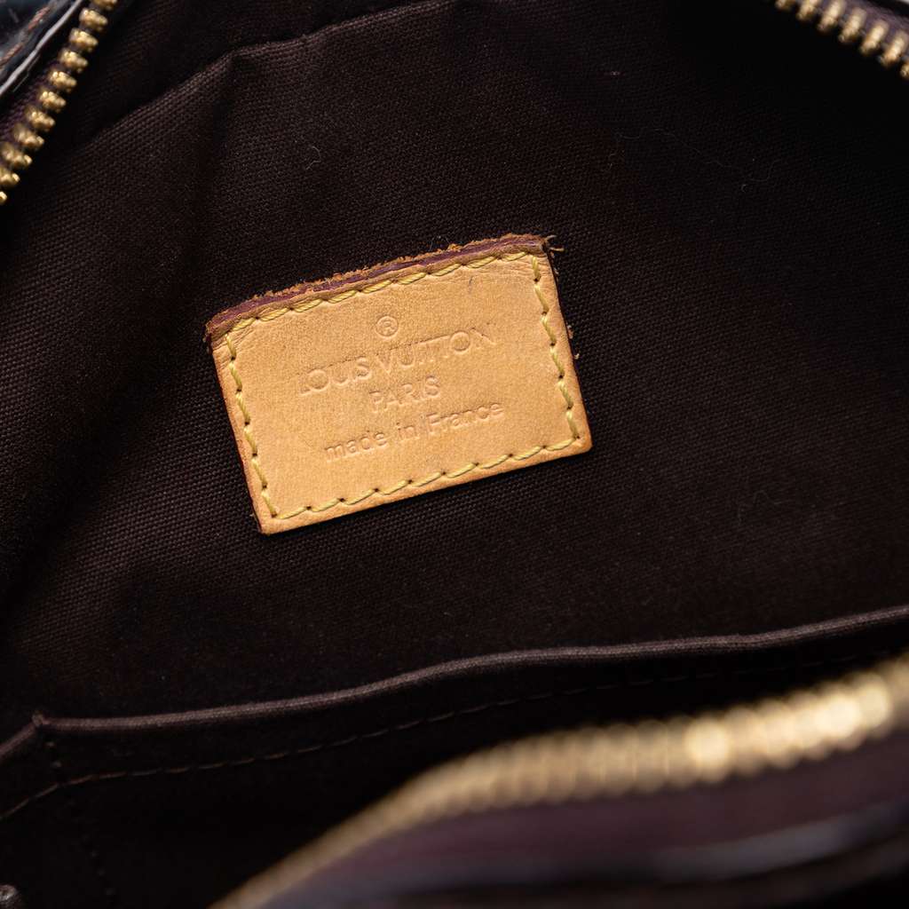 Louis Vuitton Monogram Vernis Summit Drive Purple Leather Good condition - Box View