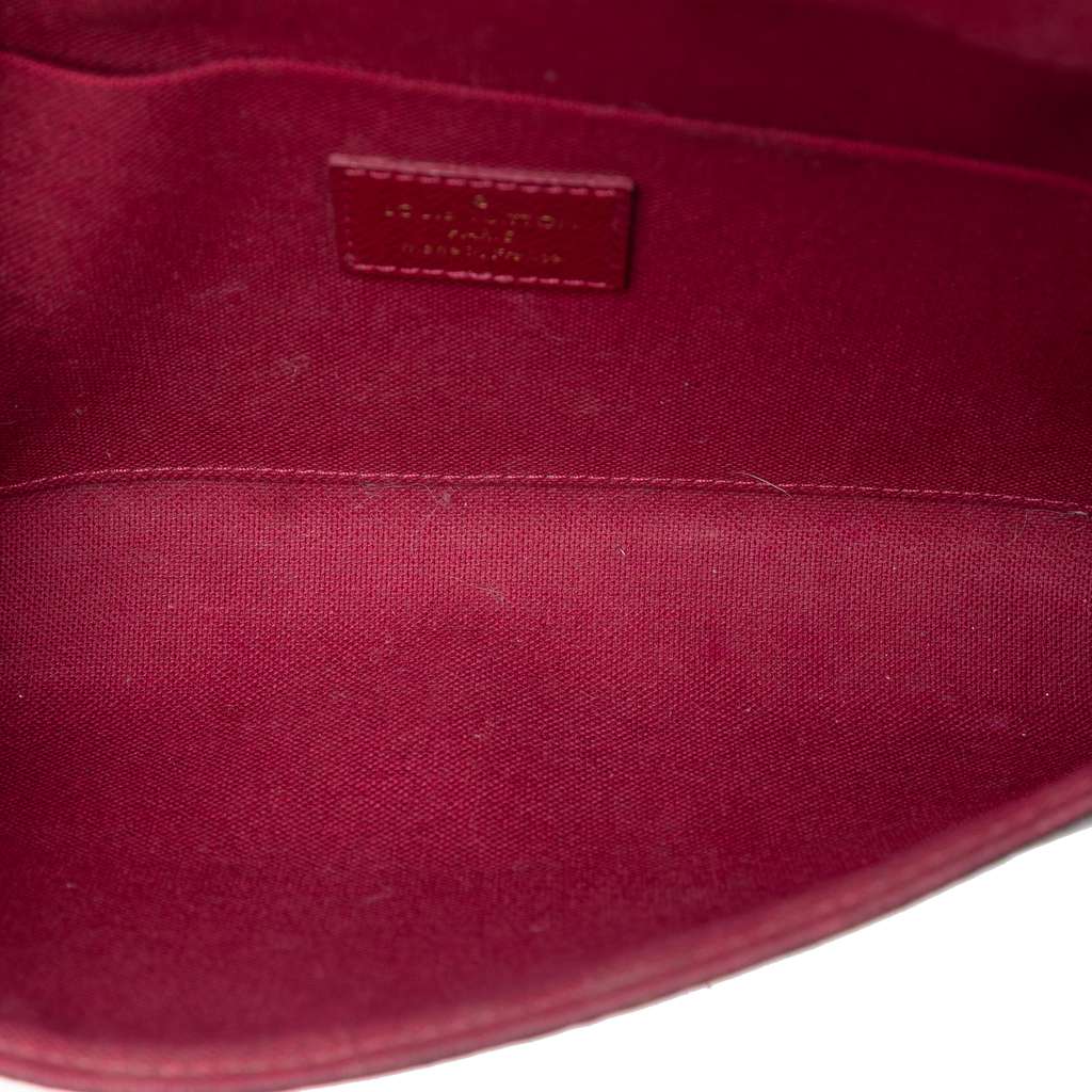 Louis Vuitton Monogram Pochette Felicie Brown Good condition - Model View