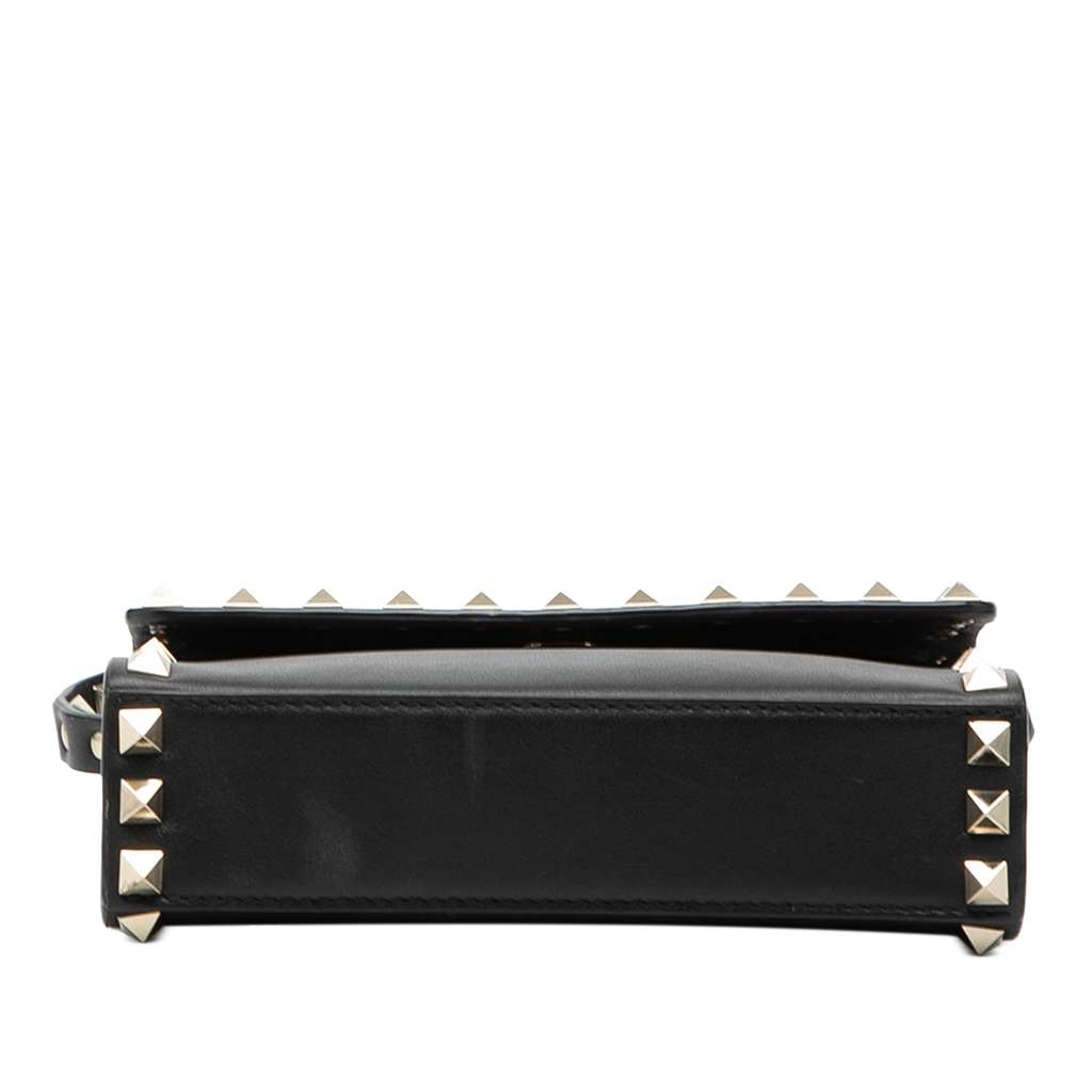 Valentino Mini Leather Rockstud Crossbody Black Leather Good condition - Inside View