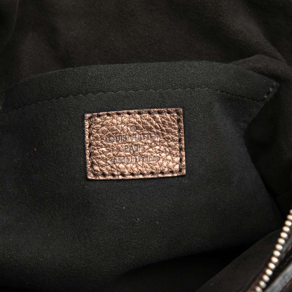 Louis Vuitton Monogram Mahina XS Brown Leather Good condition - Box View