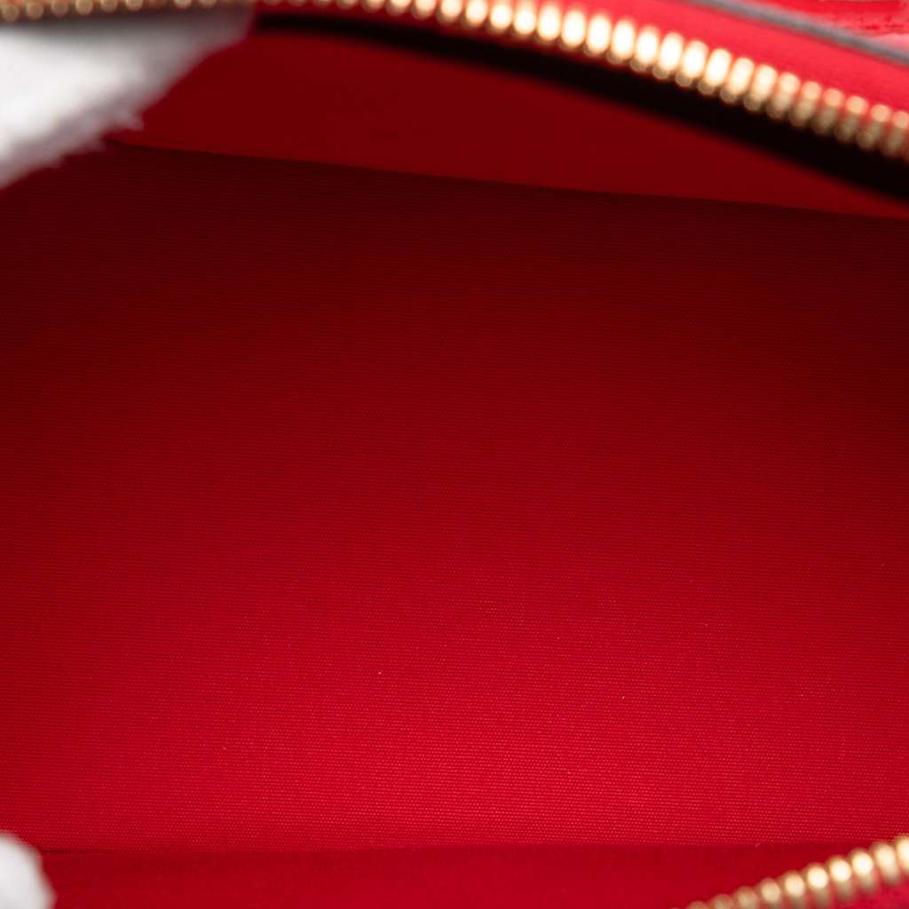 Louis Vuitton Monogram Vernis Alma BB Red Leather Good condition - Model View