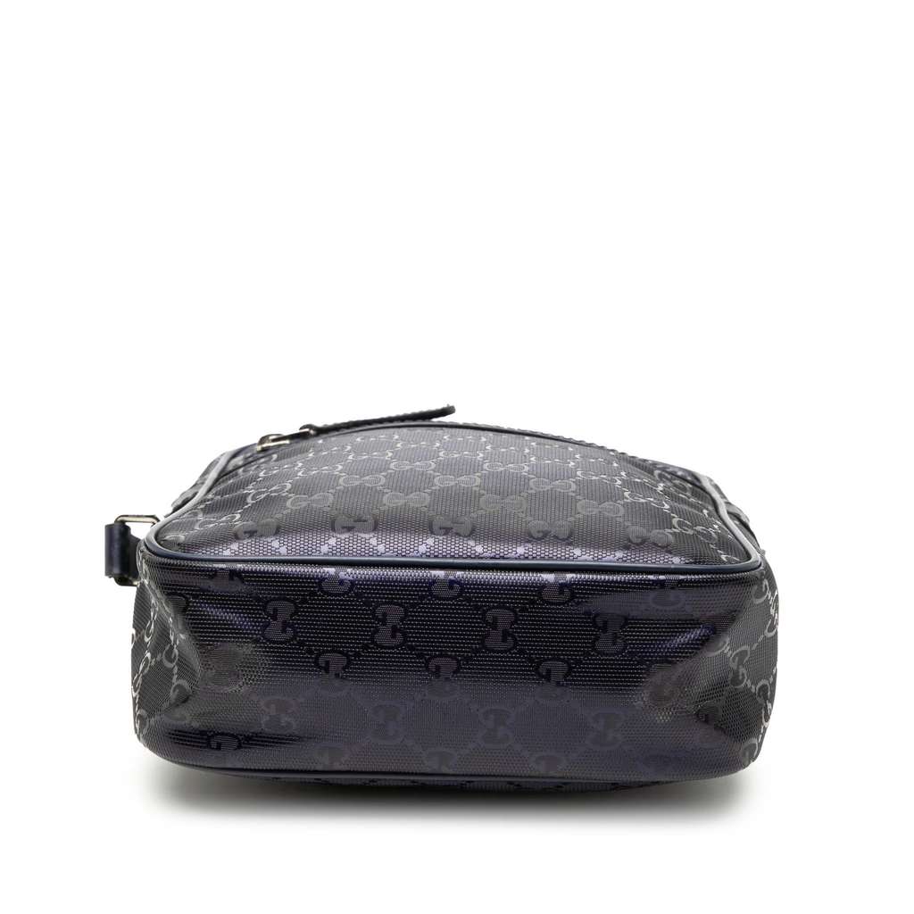 Gucci GG Imprime Crossbody Blue Canvas Good condition - Inside View