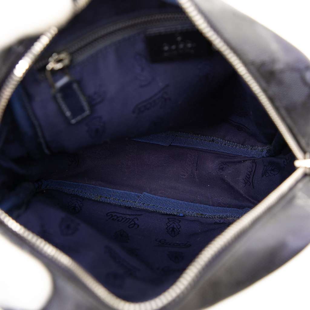 Gucci GG Imprime Crossbody Blue Canvas Good condition - Model View