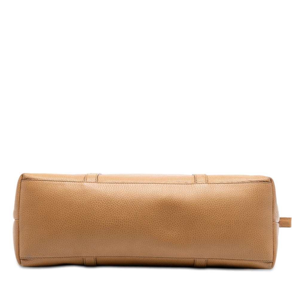 Gucci Leather GG Charm Satchel Brown Leather Good condition - Inside View