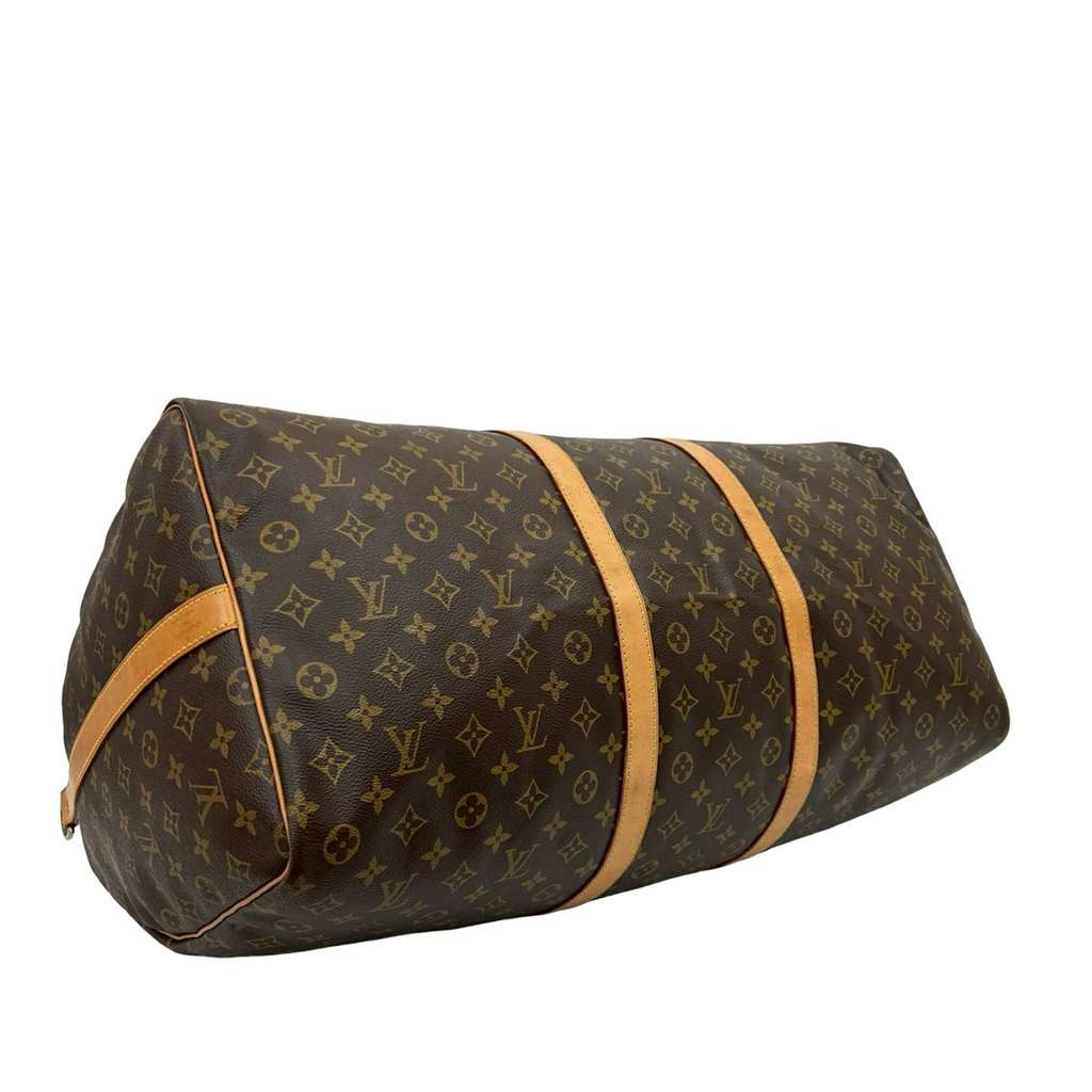 Louis Vuitton Monogram Keepall Bandouliere 60 Brown Good condition - Box View