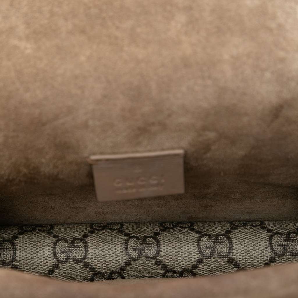 Gucci Small GG Supreme Dionysus Crossbody Beige Good condition - Model View
