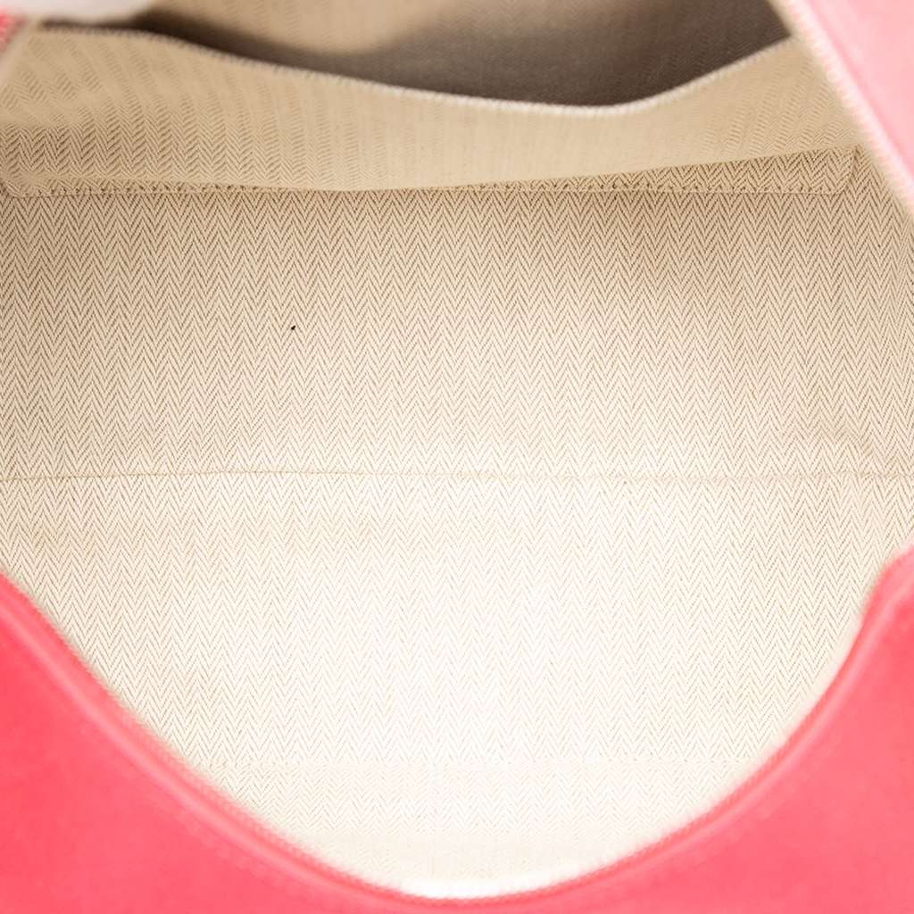 Hermès Large Toile Bride A Brac Case Pink Canvas Good condition - Model View