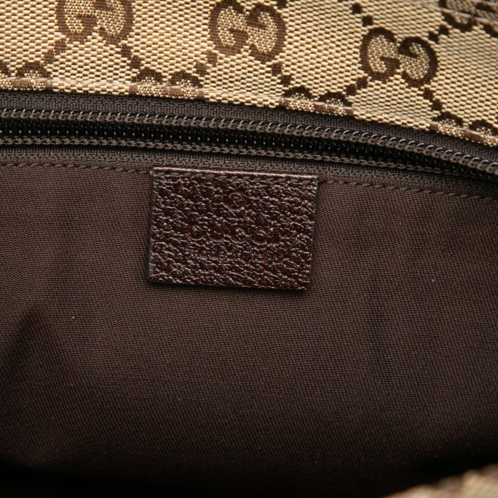 Gucci GG Canvas Web Crossbody Beige Good condition - Box View
