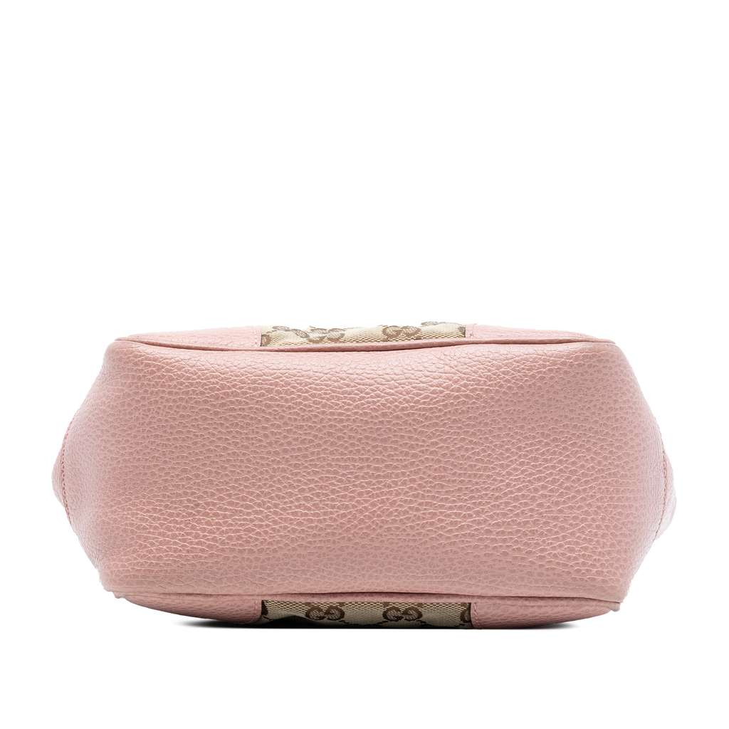 Gucci Small GG Canvas Bree Satchel Beige Good condition - Inside View