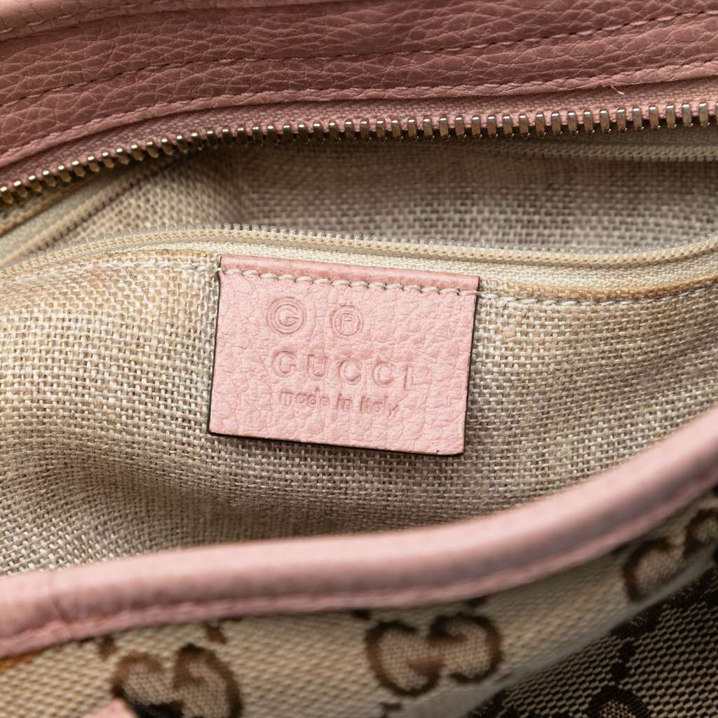 Gucci Small GG Canvas Bree Satchel Beige Good condition - Box View