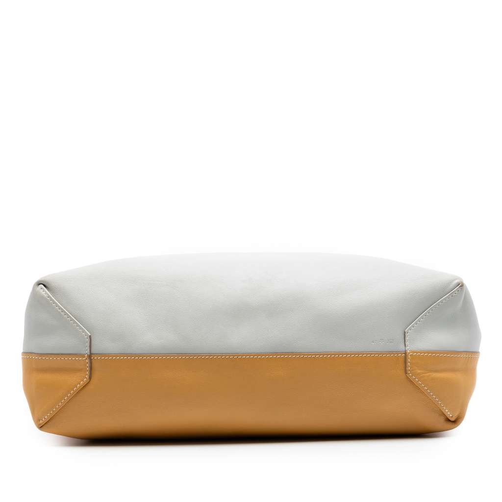 Hermès Multicolor Swift Double Sens Reversible Tote 36 White Leather Good condition - Inside View