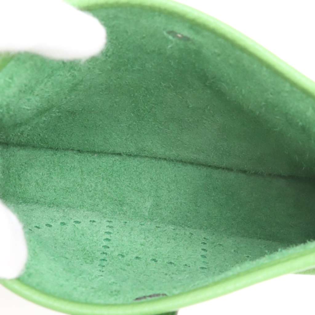 Hermès Clemence Evelyne 16 Amazone Green Leather Good condition - Inside View