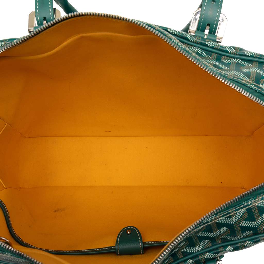 Goyard Goyardine Ambassade MM Green Canvas Good condition - Model View