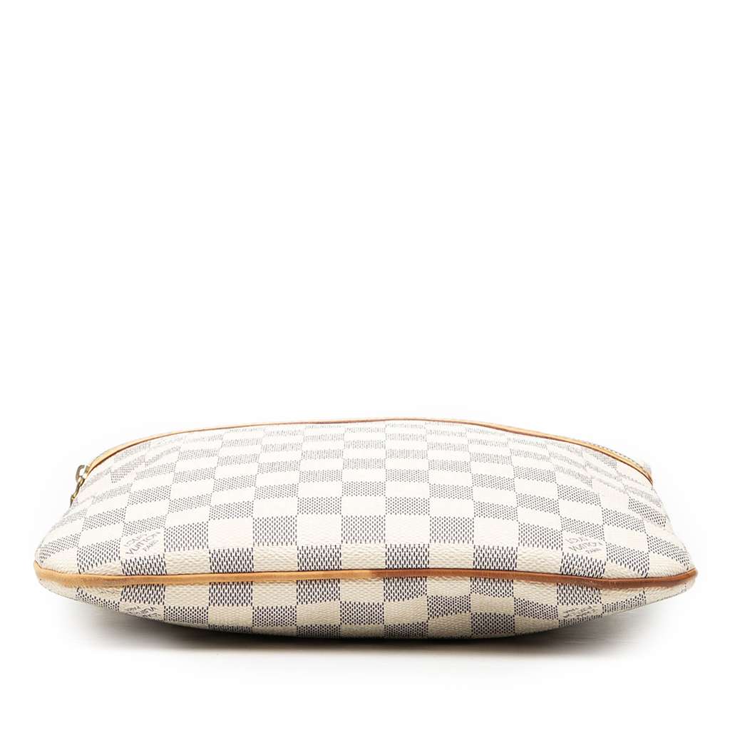 Louis Vuitton Damier Azur Pochette Bosphore White Fair condition - Inside View