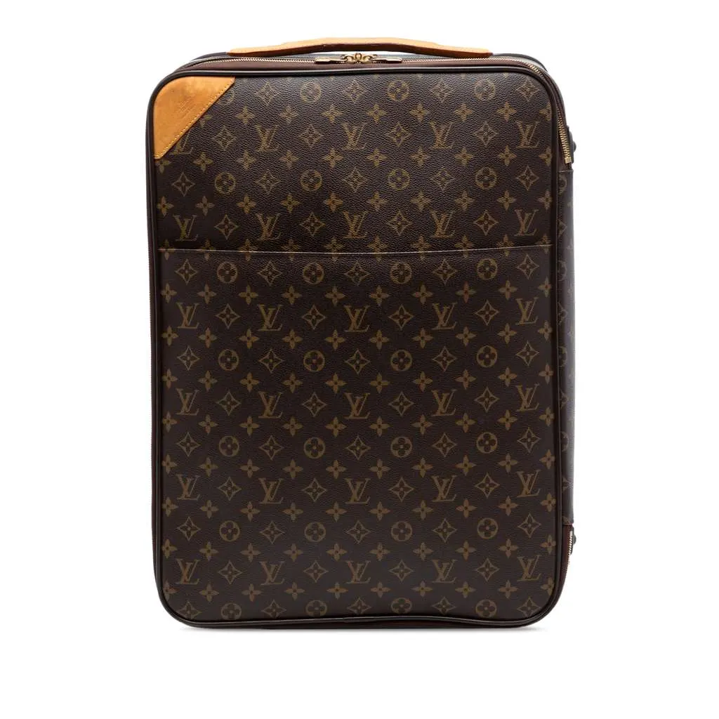 Louis Vuitton Monogram Pegase 55 Brown Very good - Front View