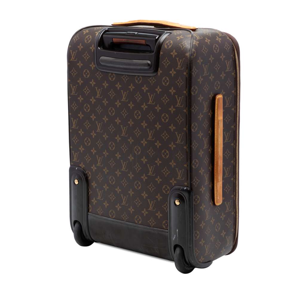 Louis Vuitton Monogram Pegase 55 Brown Good condition - Back View
