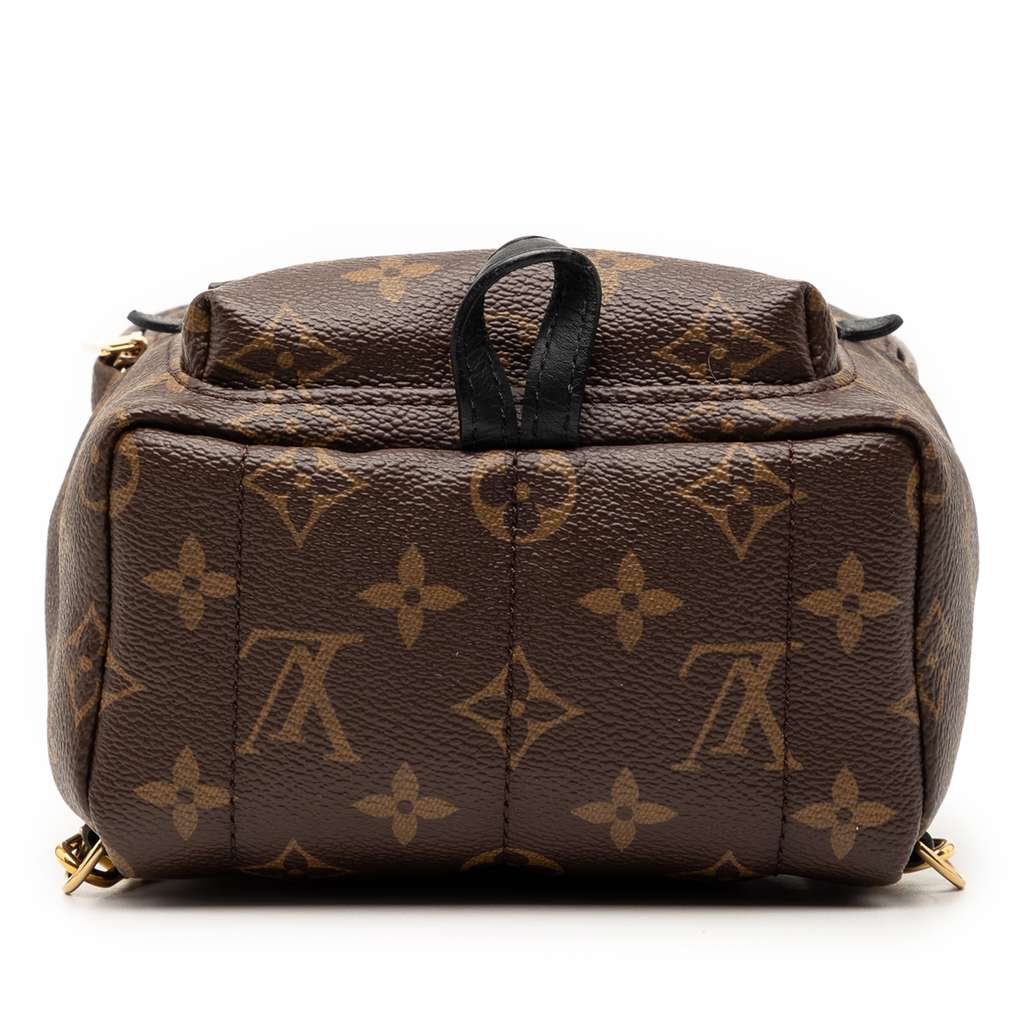 Louis Vuitton Monogram Mini Palm Springs Brown Good condition - Inside View